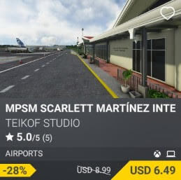 MPSM Scarlett Martínez International Airport by TEIKOF STUDIO. USD $8.99 (on sale for 6.49)