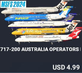 717-200 Australia Operators Livery Pack by fsx360. USD $4.99