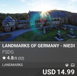 Landmarks of Germany - Niedersachsen & Bremen by FSDG. USD $14.99