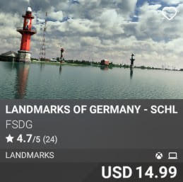 Landmarks of Germany - Schleswig-Holstein&Hamburg by FSDG. USD $14.99