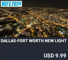 Dallas-Fort Worth New Lights 2024 Edition by Dreamscenery. USD $9.99