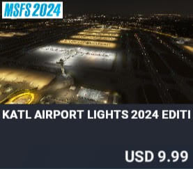 KATL Airport Lights 2024 Edition by Dreamscenery. USD $9.99
