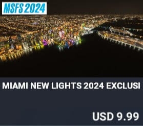 Miami New Lights 2024 Exclusive Edition by Dreamscenery. USD $9.99