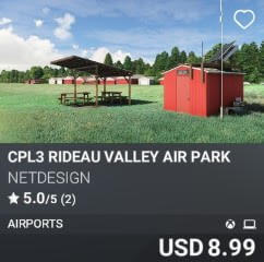 CPL3 Rideau Valley Air Park by NetDesign. USD $8.99