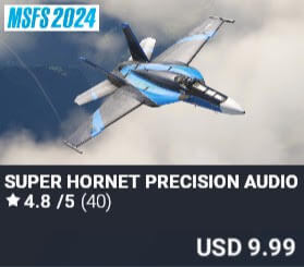 Super Hornet Precision Audio Pack by Creator. USD $9.99