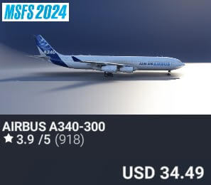 Airbus A340-300 by lvfr. USD $34.49