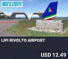 LIPI Rivolto Airport by Pilot Experience Sim. USD $12.49