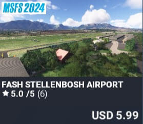 FASH Stellenbosh Airport by NMG Simulations. USD $5.99