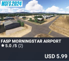 FASP Morningstar Airport by NMG Simulations. USD $5.99