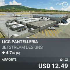 LICG Pantelleria Airport by JetStream Designs. USD $12.49