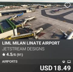LIML Milan Linate Airport by Jetstream Designs. USD $18.49