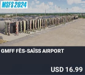 GMFF Fès-Saïss Airport by Perfectsoft. USD $16.99