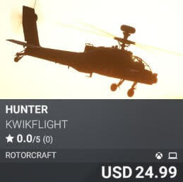 Hunter by kwikflight. USD $24.99