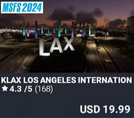 KLAX Los Angeles International Airport by inibuilds. USD $19.99