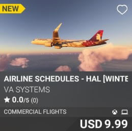 Airline Schedules - HAL [Winter 2024] by VA SYSTEMS. USD $9.99