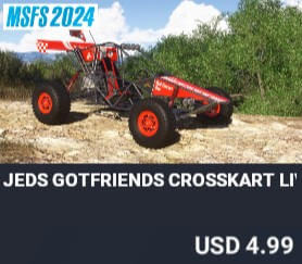 JEDS GotFriends Crosskart Liveries by JED Studio. USD $4.99
