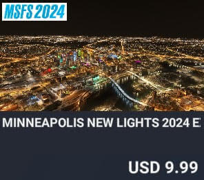 Minneapolis New Lights 2024 Exclusive Edition by Dreamscenery. USD $9.99