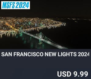 San Francisco New Lights 2024 Exclusive Edition by Dreamscenery. USD $9.99