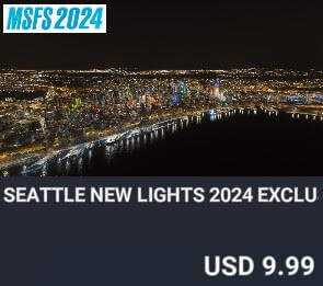 Seattle New Lights 2024 Exclusive Edition by Dreamscenery. USD $9.99