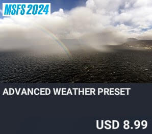 Advanced Weather Preset by Perfect Flight. USD $8.99