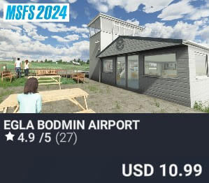 EGLA Bodmin Airport by Burning Blue Design. USD $10.99
