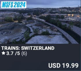 Trains: Switzerland by FS Trains. USD $19.99