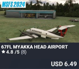 67FL Myakka Head Airport by BackwoodStudios. USD $6.49