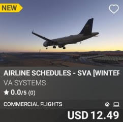 Airline Schedules - SVA [Winter 2024] by VA SYSTEMS. USD $12.49
