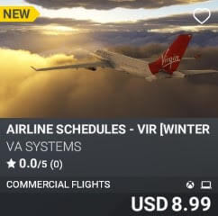 Airline Schedules - VIR [Winter 2024] by VA SYSTEMS. USD $8.99