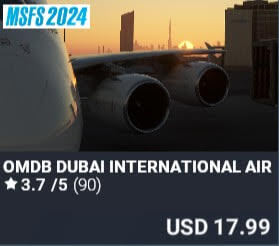OMDB Dubai International Airport by iniBuilds. USD $17.99