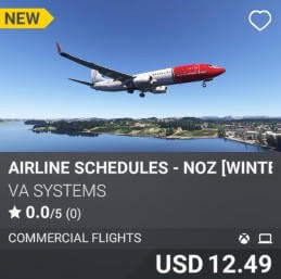 Airline Schedules - NOZ [Winter 2024] by VA SYSTEMS. USD $12.49