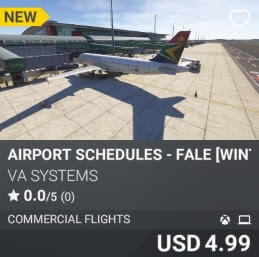 Airport Schedules - FALE [Winter 2024] by VA SYSTEMS. USD $4.99