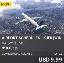 Airport Schedules - KJFK [Winter 2024] by VA SYSTEMS. USD $9.99