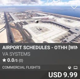 Airport Schedules - OTHH [Winter 2024] by VA SYSTEMS. USD $9.99