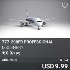 777-200ER Professional by mscenery. USD $9.99