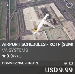 Airport Schedules - RCTP [Summer 2025] by VA SYSTEMS. USD $9.99