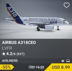 Airbus A318ceo by lvfr. USD $19.99 (on sale for 8.99)