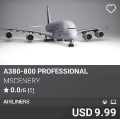A380-800 Professional by mscenery. USD $9.99