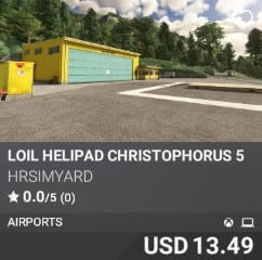 LOIL Helipad Christophorus 5 by HRSimYard. USD $13.49