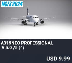 A319neo Professional by mscenery. USD $9.99