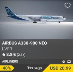 Airbus A330-900 NEO by lvfr. USD $34.99 (on sale for 20.99)