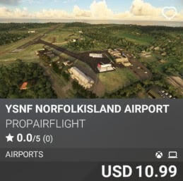 YSNF NorfolkIsland Airport by PropairFlight. USD $10.99