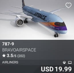 787-9 by BravoAirspace. USD $19.99