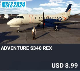 Adventure S340 Rex by Perfect Flight. USD $8.99