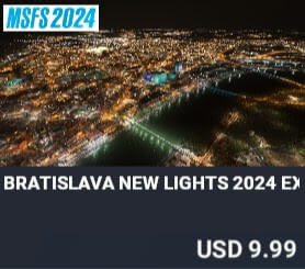 Bratislava New Lights 2024 Exclusive Edition by Dreamscenery. USD $9.99