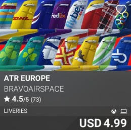 ATR EUROPE by bravoairspace. USD $4.99