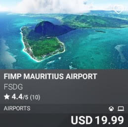 FIMP Mauritius Airport by FSDG. USD $19.99