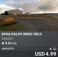 KPNA Ralph Wenz Field by ANN0V. USD $4.99