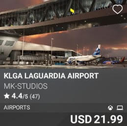 KLGA LaGuardia Airport by MK-STUDIOS. USD $21.99