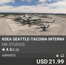 KSEA Seattle-Tacoma International Airport by MK-STUDIOS. USD $21.99